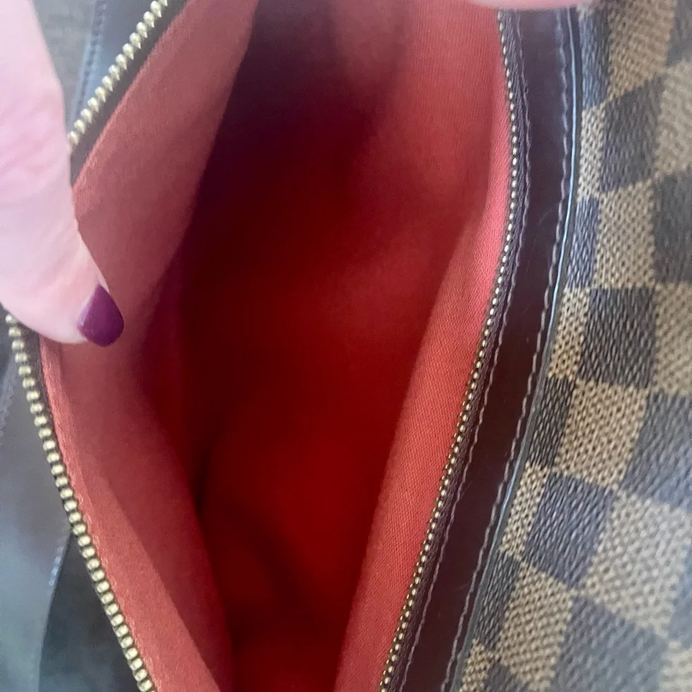 Louis Vuitton Damier Brown Checkered Messenger Bag